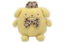 【送料無料】【サンリオキャラクターズ】ぬいぐるみ【S】【ほわモカチェック】【ポムポムプリン】【プリンちゃん】【ぽむぽむぷりん】【ポムポム】【マスコット】【人形】【ドール】【おもちゃ】【子供】【キッズ】【インテリア】【雑貨】【グッズ】【かわいい】(3)