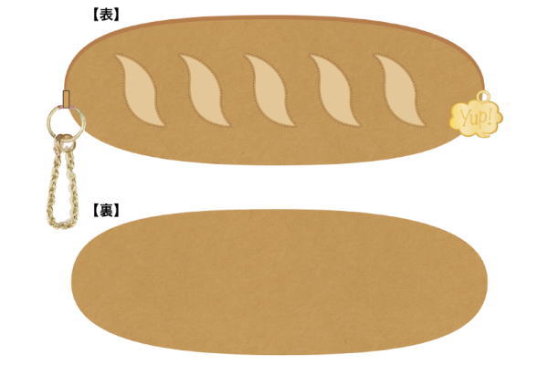 【yup】【ヤップ】ポーチ【ブレッド