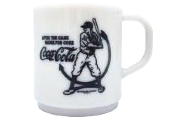 【アメリカン雑貨】【コカ・コーラ】【COCA-COLA】マグカップ【Base Ball】【野球】【ベースボール】【マグ】【カップ】【コップ】【食事】【食器】【キッチン】【ドリンク】【ブランド】【アメリカ】【USA】