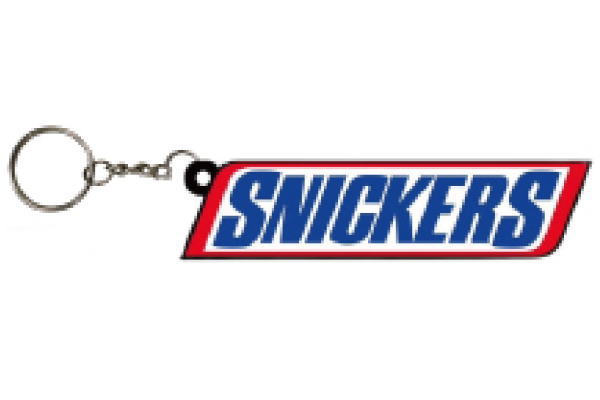 【送料無料】【アメリカン雑貨】【スニッカーズ】ラバーキーチェーン【SNICKERS】【アメリカ】【USA】【キーホルダー】【キーリング】【チャーム】【鍵】