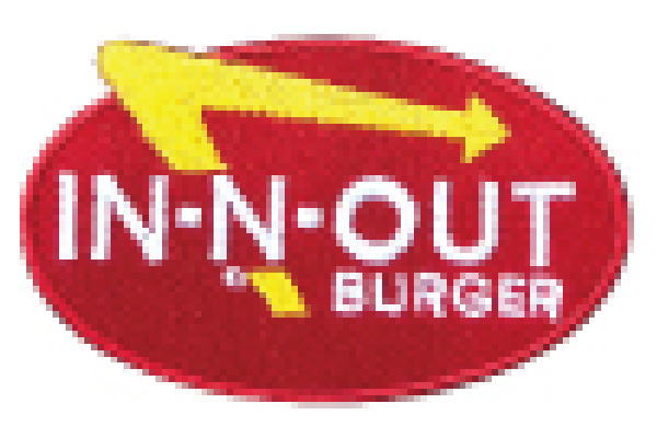 【送料無料】　　アメリカン雑貨　インアンドアウトバーガー　ミニワッペンMW182　アメリカ　USA　ワッ..