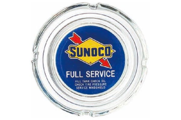 【アメリカン雑貨】ガラスアッシュトレイ【FULL SERVICE】【SUNOCO RACE FUEL】【アメリカ】【USA】【トレー】【お皿】【ケース】【灰皿】【小物入れ】【インテリア】【雑貨】【グッズ】【かわ…