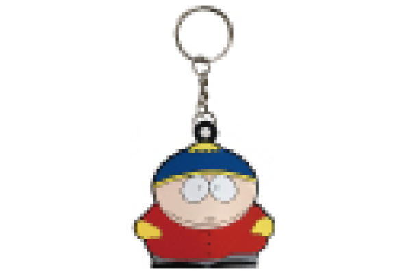 アメリカン雑貨　サウスパーク　キャラクターラバーキーチェーンRC038　エリック・カートマン　アメリ..