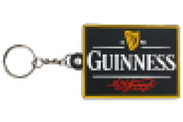 【アメリカン雑貨】キャラクターラバーキーチェーン【RC048】【GUINNESS】【アメリカ】【USA】【アメキ..