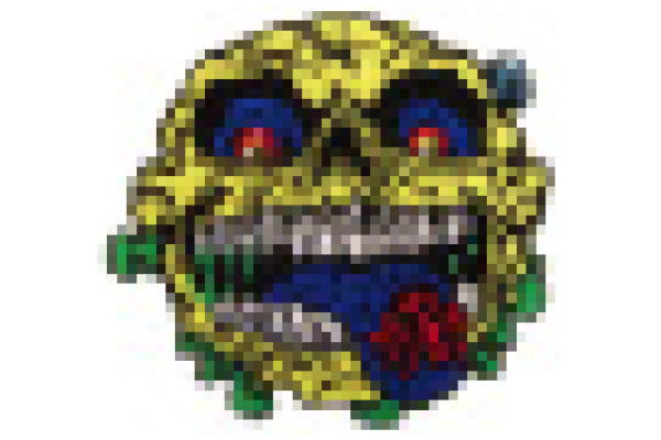 【アメリカン雑貨】ワッペン【Skull Face】【アメリカ】【USA】【アメキャラ】【アイロンパッチ】【アイロン】【雑貨】【グッズ】【かわいい】