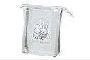 【送料無料】【miffy】【ミッフィー】【クリアワンポイントシリーズ】クリアポーチ【グレー】【ウサギ】 【ミッフィーちゃん】【ディック・ブルーナ】【絵本】【アニメ】【ポーチ】【ケース】【小物入れ】【メイク】【化粧】【コスメ】【雑貨】【グッズ】