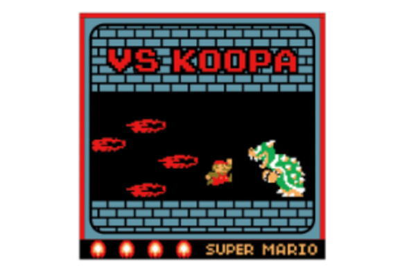 スーパーマリオ　MARIO　ミニタオル決戦ステージ　マリオ　ゲーム　任天堂　キャラクター　タオル　た..