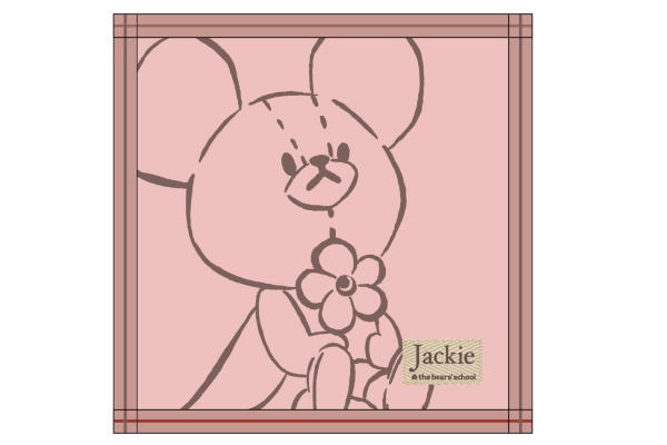 くまのがっこう ミニタオルジャッキーラインズ メモリー くま ジャッキー がっこう 学校 キャラ 絵本 タオル たおる ハンカチ ハンドタオル 子供 キッズ 雑...