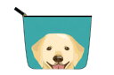 【ワンダフルピース】ポーチ【ラブアイズ】【ラブラドール・レトリバー】【犬】【動物】【アニマル】【ケース】【小物入れ】【メイク】【化粧】【コスメ】【収納】【雑貨】【グッズ】【かわいい】(4)