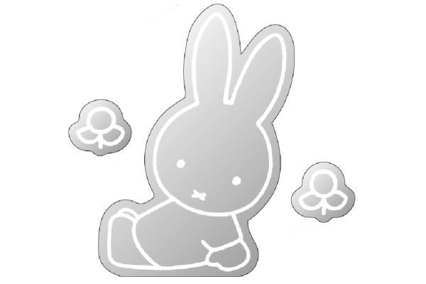 【送料無料】【miffy】【ミッフィー】デコレーションミラー【おはな】【花】【ウサギ】【ミッフィーちゃん】【ディック ブルーナ】【絵本】【アニメ】【ミラー】【鏡】【コスメ】【化粧】【メイク】【インテリア】【雑貨】【グッズ】【かわいい】