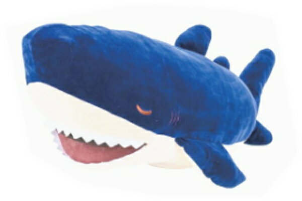 オリジナル　プレミアムねむねむアニマルズ　かむかむズ　抱き枕L　ザップ　サメ　動物　アニマル　抱..