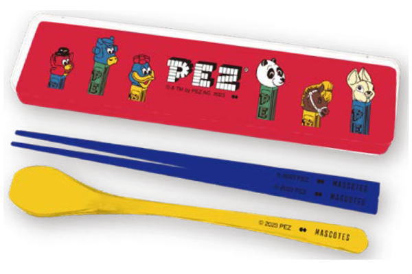 【PEZ】【ペッツ】箸とスプーンセット【スプーン】【ハシ】【箸】【はし】【お箸】【遠足】【アウトドア】【雑貨】【グッズ】【かわいい】