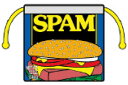 【送料無料】【アメリカン雑貨】【SPAM】巾着【S】【スパム】【アメリカ】【USA】【アメキャラ】【ポーチ】【ケース】【小物入れ】【きんちゃく】【袋】【収納】【...