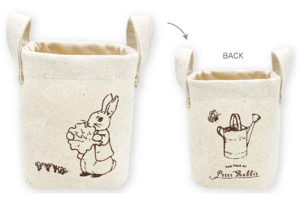 【ピーターラビット】【Peter Rabbit】卓上バスケット【ブラウン】【うさぎ】【ウサギ】【絵本】【アニメ】【映画】【ケース】【バスケット】【収納】【整理】...