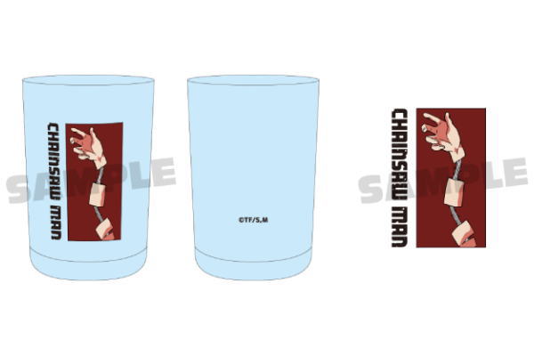 【日本製】【チェンソーマン】テーパーグラス【A】【スクエア】【デンジ】【アニメ】【推し】【推し活..