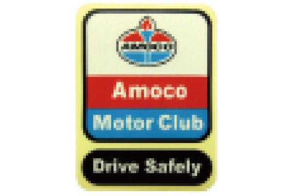【送料無料】　　アメリカン雑貨　レーシングステッカーAMOCO MOTOR CLUB　car　車　アメリカ　USA　ア..