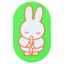 【miffy】【ミッフィー】キャラクターステッカー【たてぶえ】【グリーン】【ディック・ブルーナ】【ナインチェ・プラウス】【絵本】【アニメ】【キャラステ】【ステッカー】【シール】【文房具】【雑貨】【グッズ】【かわいい】