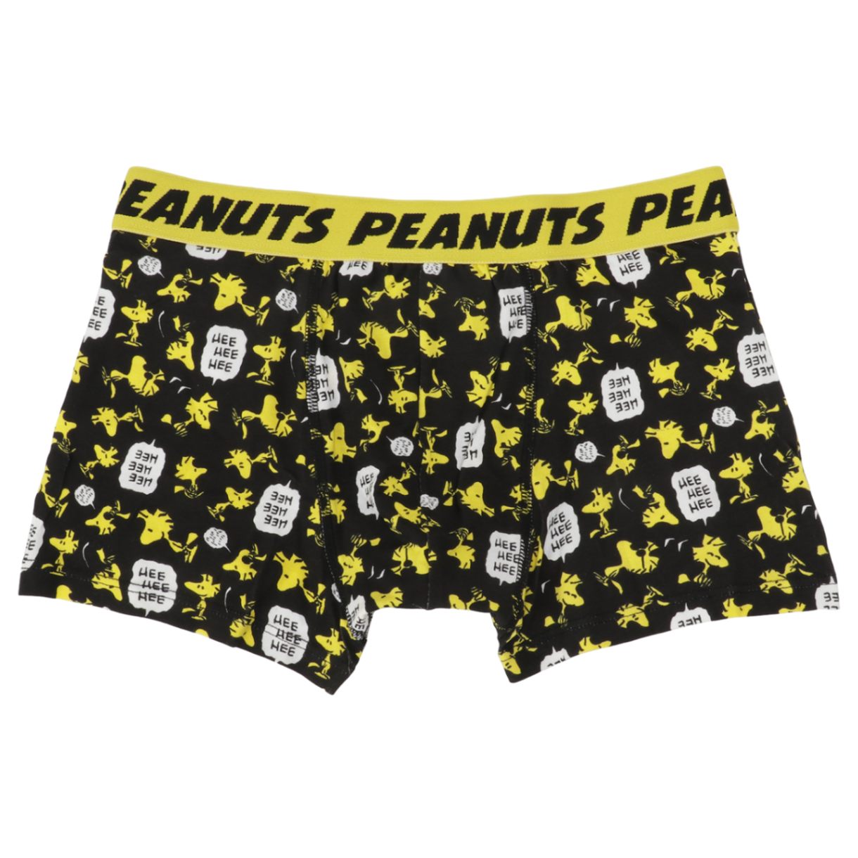 【スヌーピー】【PEANUTS】ボクサーパンツ【M】【ブラック】【黒】【ウッドストック】【ピーナッツ】【すぬーぴー】【アニメ】【キャラクター】【ボクサーブリーフ】【パンツ】【下着】【メンズ】【男性】【雑貨】【グッズ】【かわいい】