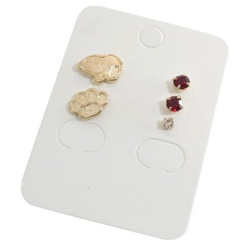 【送料無料】　スヌーピー　PEANUTS　ピアス5Pセットニッコリ　ウッドストック　ピーナッツ　アクセサ..