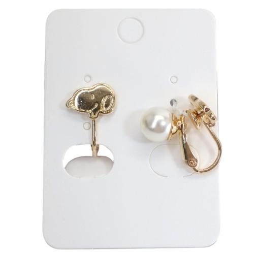 【送料無料】　　スヌーピー　PEANUTS　2wayイヤリングにっこりパール　ウッドストック　ピーナッツ　..