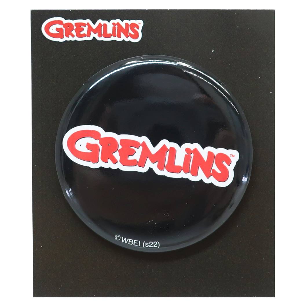 【グレムリン】【GREMLINS】缶バッジ【ロゴ】【モンスター】【映画】【缶】【缶バッチ】【バッチ】【バッジ】【カンバッジ】【カンバッチ】【雑貨】【グッズ】【かわいい】