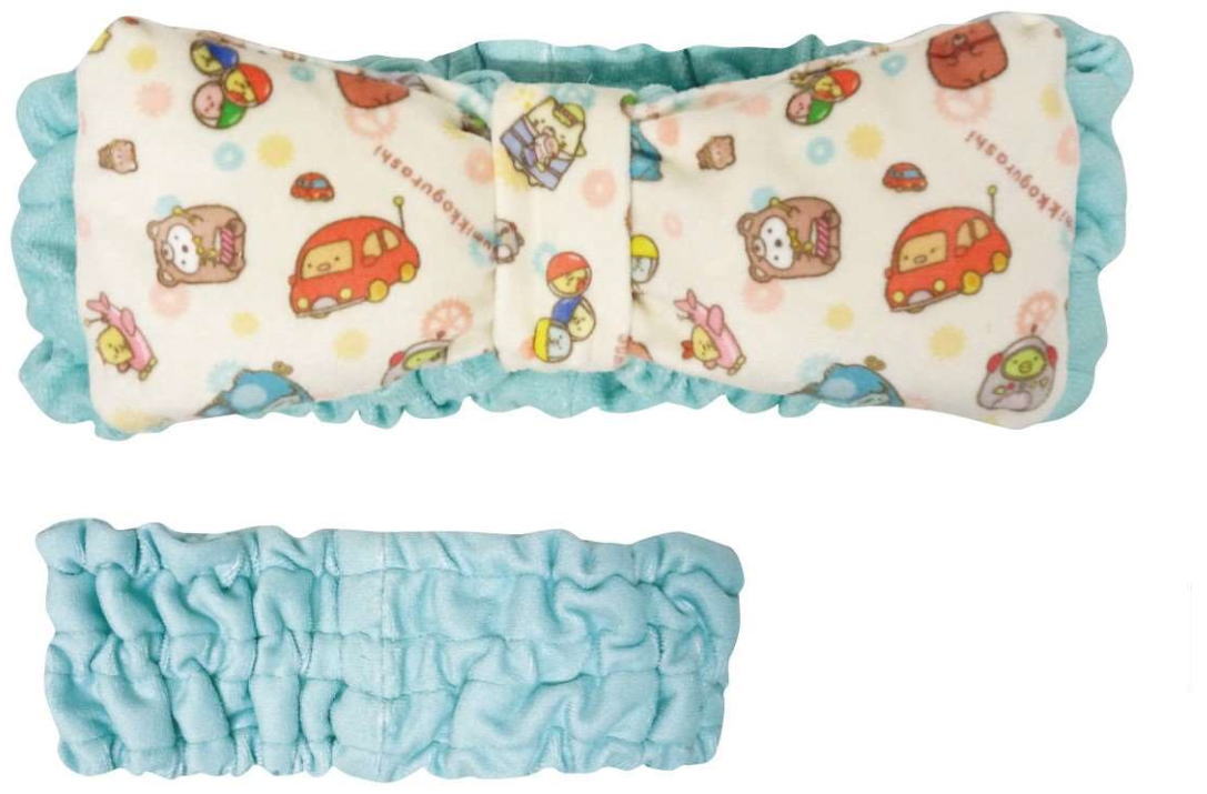 【送料無料】 すみっコぐらし ヘアバンドミント 映画すみっコぐらし3 すみっこぐらし サンエックス ゆるキャラ バンド ヘアバン 髪留め お風呂 洗顔 メイク ...