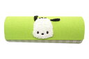 【送料無料】【サンリオキャラクターズ】サガラ刺繍メガネケース【ギンガムチェック】【ポチャッコ】【ぽちゃっこ】【子犬】【カバー】【ポーチ】【ケース】【眼鏡入れ】【...