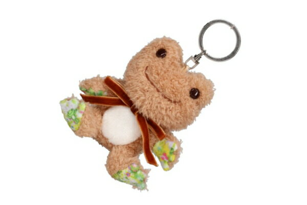 かえるのピクルス　pickles the frog　マスコットキーホルダーモカ　ハーブガーデン　カエルのピクルス..