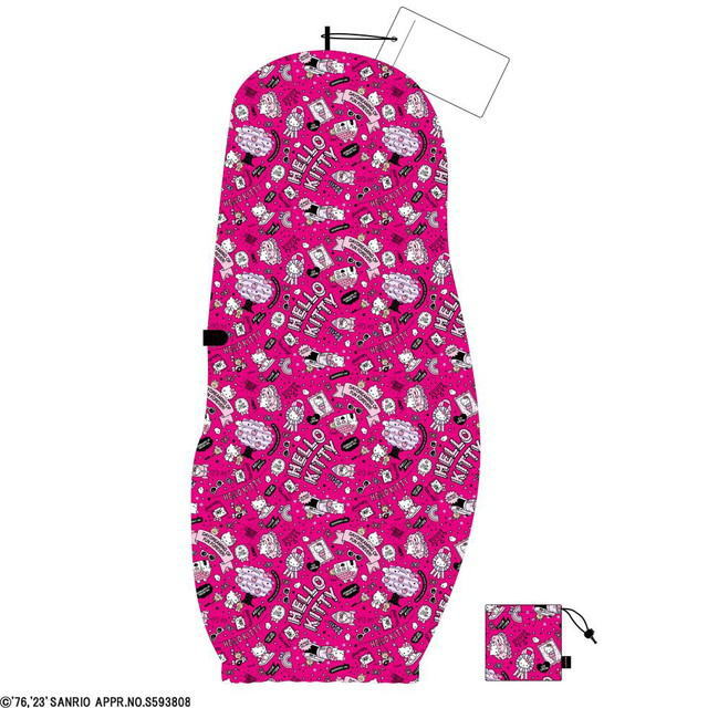 サンリオキャラクターズ トラベルカバーピンキーポップ ハローキティ キティちゃん キティ きてぃ カバー ゴルフバッグ ゴルフ 旅行 収納 雑貨 グッズ かわい...