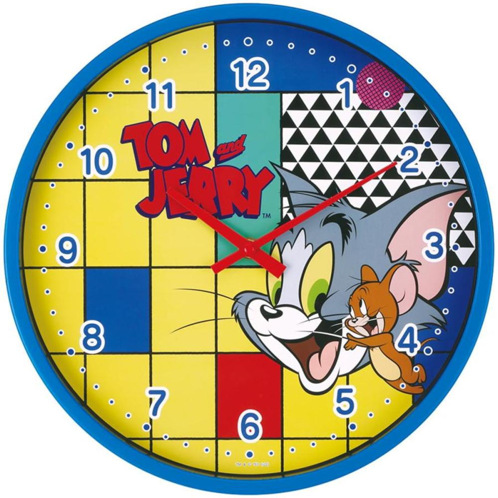 【トムとジェリー】【Tom and Jerry】掛け時計【CARTOON】【ワーナー】【アニメ】【時計】【とけい】【クロック】【インテリア】【雑貨】【グッズ】【かわいい】