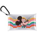 【送料無料】 ディズニーキャラクター クリアマルチケースレトロ ミッキーマウス ケース ポーチ 小物入れ 小銭入れ コインケース 収納 子供 キッズ 雑貨 ...