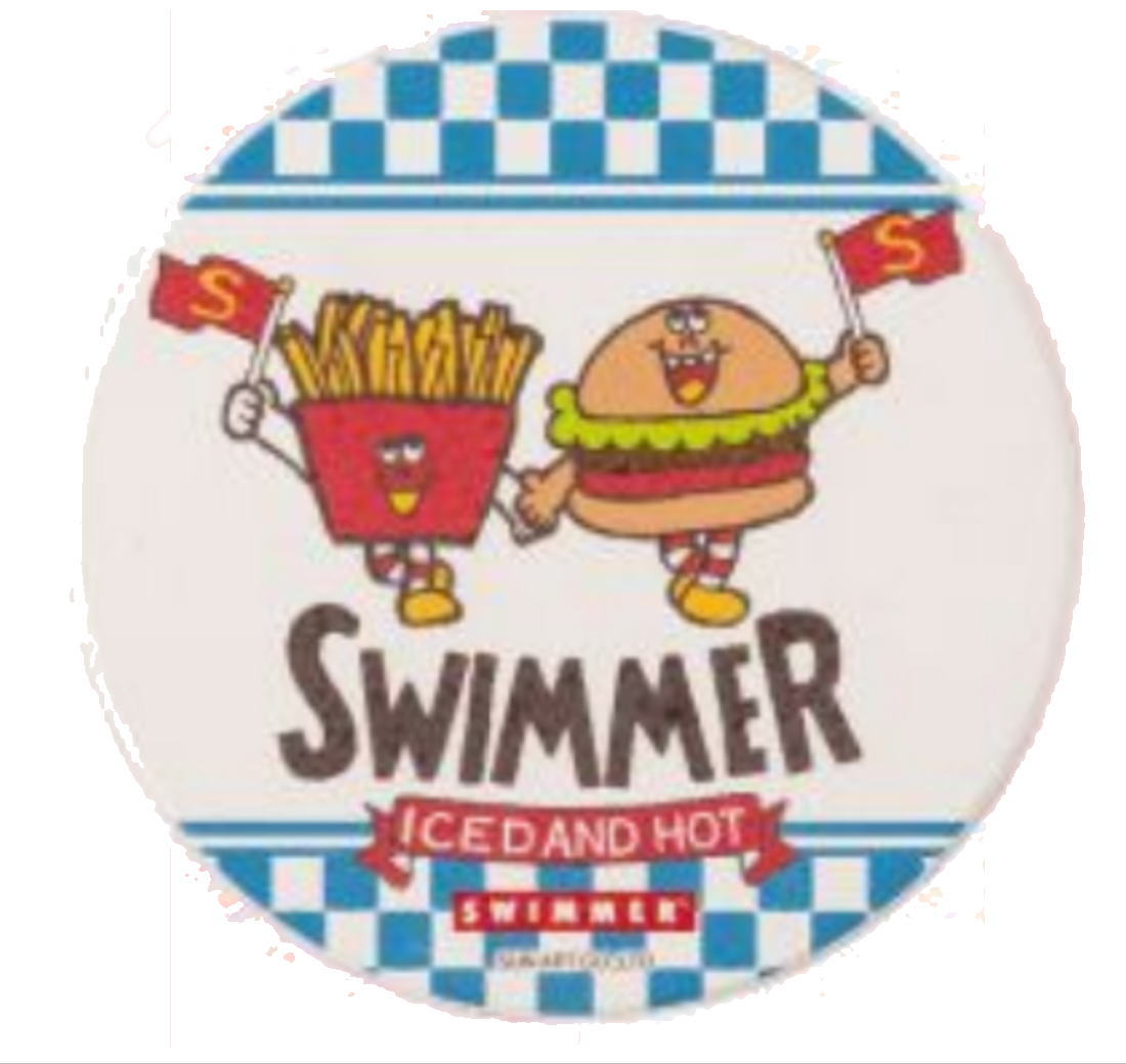 【送料無料】【SWIMMER】【スイマー】吸水コースター【FOOD】【コースター】【コップ置き】【キッチン】【食事】【雑貨】【グッズ】【かわいい】