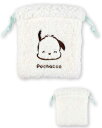 【送料無料】【サンリオキャラクターズ】ミニボア巾着【ポチャッコ】【ぽちゃっこ】【子犬】【ポーチ】【ケース】【小物入れ】【きんちゃく】【袋】【収納】【子供】【キッ...