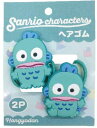 【サンリオキャラクターズ】ヘアゴム2P【ハンギョドン】【ハンギョ】【はんぎょどん】【はんぎょ】【半魚人】【魚人】【髪飾り】【ゴム】【ヘアアクセサリー】【ヘアアイ...
