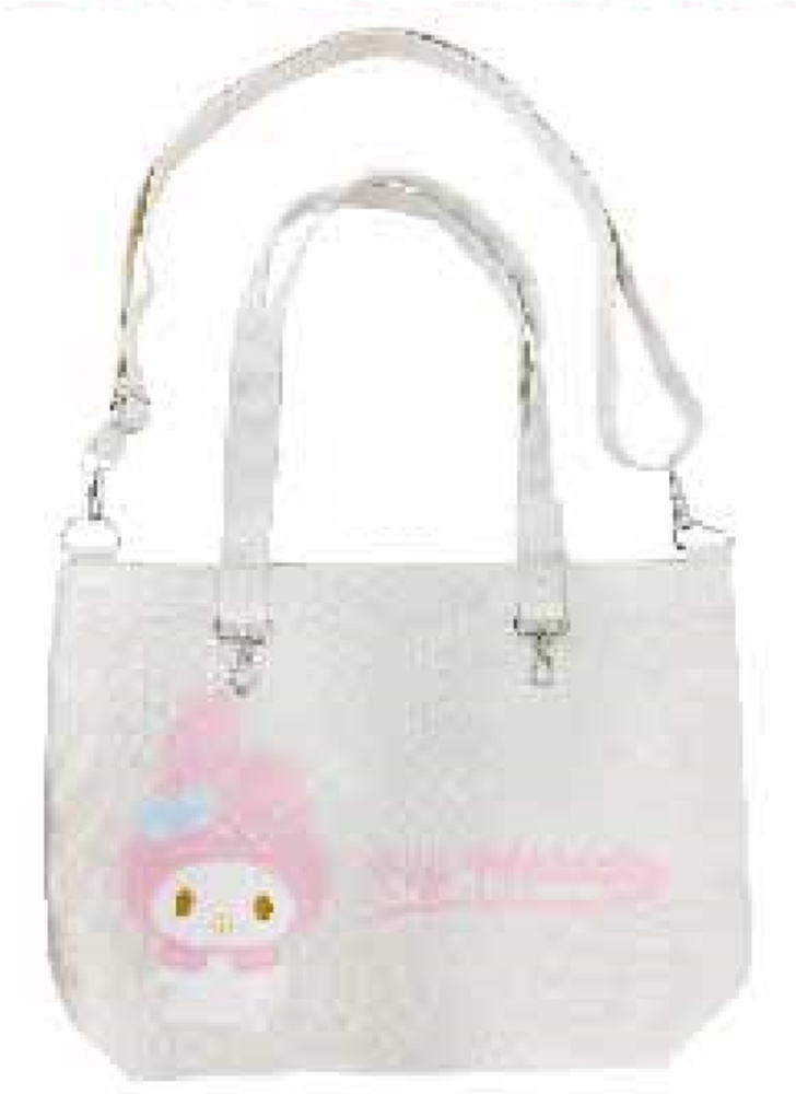 サンリオキャラクターズ　コンバイントート横マイメロディ　マイメロ　まいめろ　鞄　かばん　カバン　バッグ　トート　収納　子供　キッズ　雑貨　グッズ　かわいい