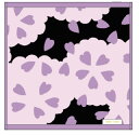 【送料無料】【日本製】【SOU・SOU】ミニタオル【爛漫夜桜】【デザイン】【デザイナー】【タオル】【たおる】【ハンドタオル】【ハンカチ】【雑貨】【グッズ】【かわ...