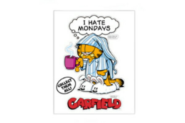 アメリカン雑貨　ステッカーGF-00017-1　ガーフィールド　アニメ　アメリカ　USA　アメキャラ　ぬいぐ..