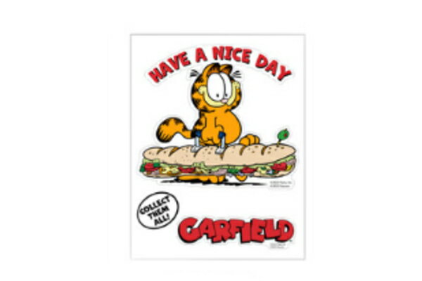 アメリカン雑貨　ステッカーGF-00017-4　ガーフィールド　アニメ　アメリカ　USA　アメキャラ　ぬいぐ..