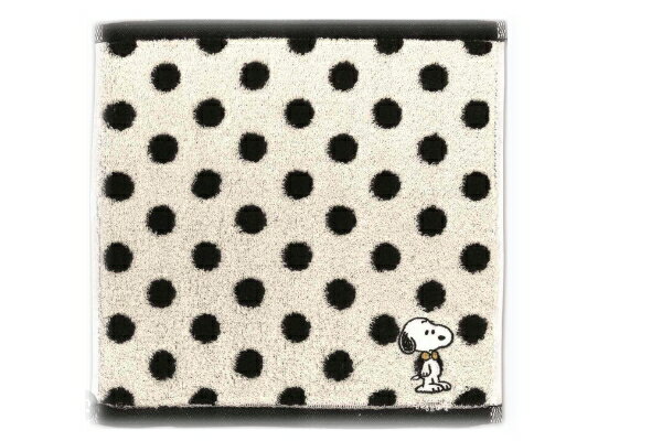 【送料無料】【スヌーピー】【SNOOPY】モノトーンミニタオル【ドット】【水玉】【ピーナッツ】【ウッドストック】【すぬーぴー】【アニメ】【たおる】【ハンカチ】【ハンドタオル】【子供】【キッズ】【雑貨】【グッズ】【かわいい】