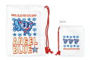 【送料無料】 ANGEL BLUE エンジェルブルー ショッパー風巾着ホワイト 白 ナカムラくん キャラクター ポーチ ケース 小物入れ きんちゃく 袋 収納 ...