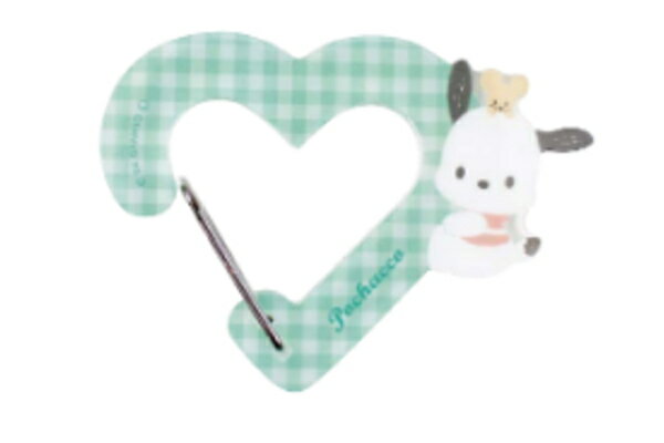 【サンリオキャラクターズ】ダイカットアクリルカラビナホルダー【ポチャッコ】【ぽちゃっこ】【子犬】【キーホルダー】【キーリング】【チャーム】【鍵】【雑貨】【グッズ】【かわいい】