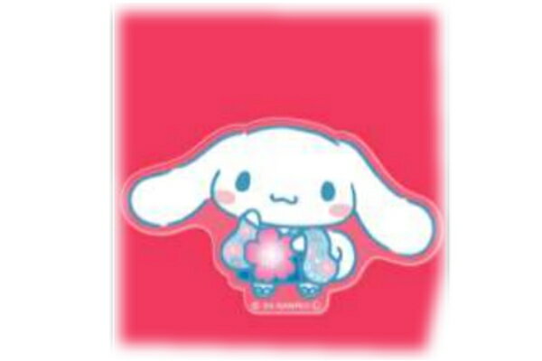 【サンリオキャラクターズ】和柄マグネッツ【桜】【シナモロール】【磁石】【マグネット】【雑貨】【グッズ】【かわいい】