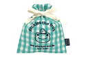 【送料無料】【かえるのピクルス】【pickles the frog】巾着【ギンガム】【always smile】【ポーチ】【ケース】【小物入れ】【きんちゃく】【...