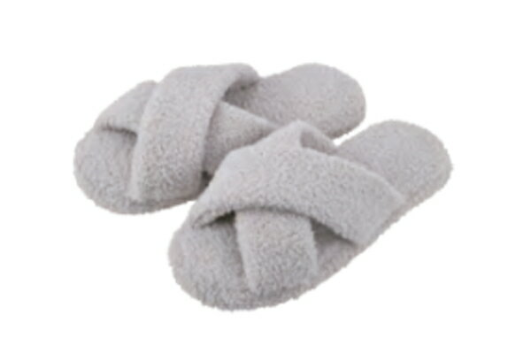 【送料無料】　オリジナル　サラ　スリッパM　グレー　ルームシューズ　履物　室内　部屋　雑貨　グッ..