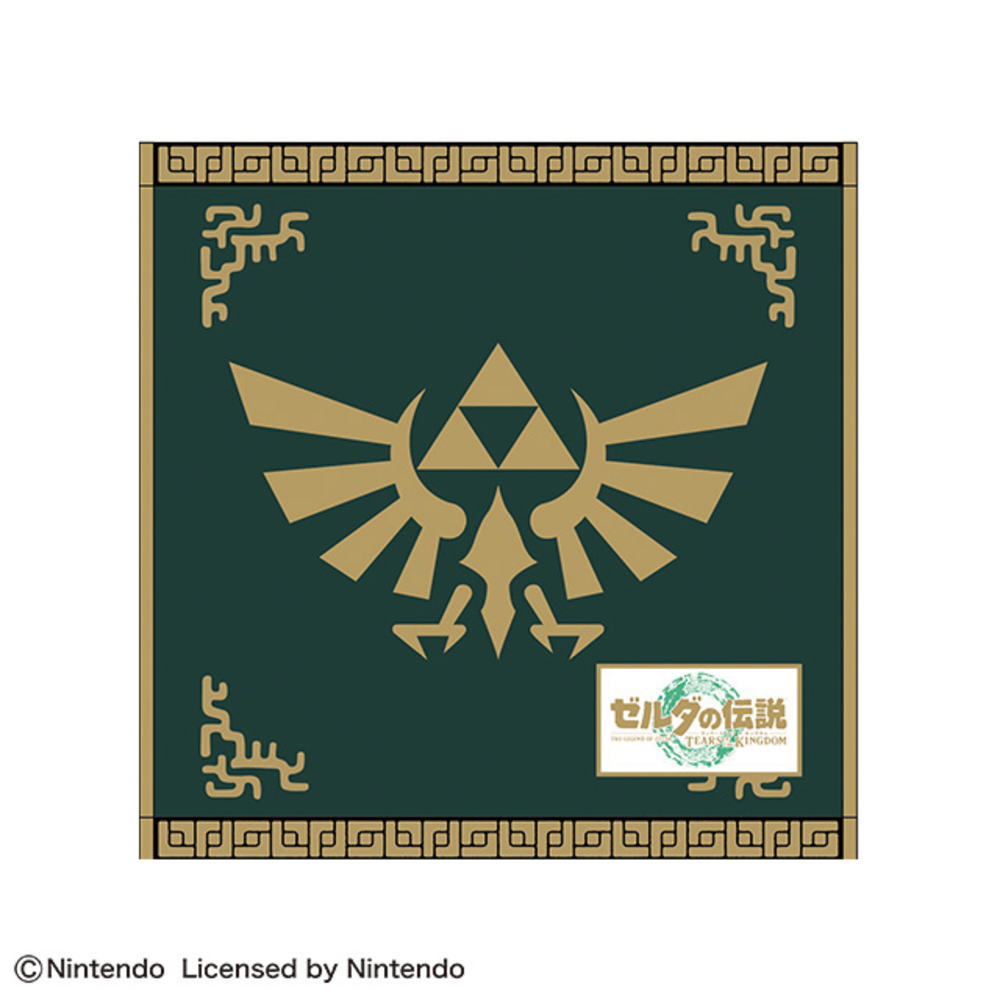 【ゼルダの伝説】ミニタオル【グリーンエレメント】【任天堂】【ゲーム】【タオル】【たおる】【ハンドタオル】【ハンカチ】【雑貨】【グッズ】【かわいい】