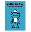 【送料無料】【かえるのピクルス】【pickles the frog】ポストカード【ブルー】【青】【立ち】【ピクルス】【ぴくるす】【かえる】【カエル】【カエルのピ...