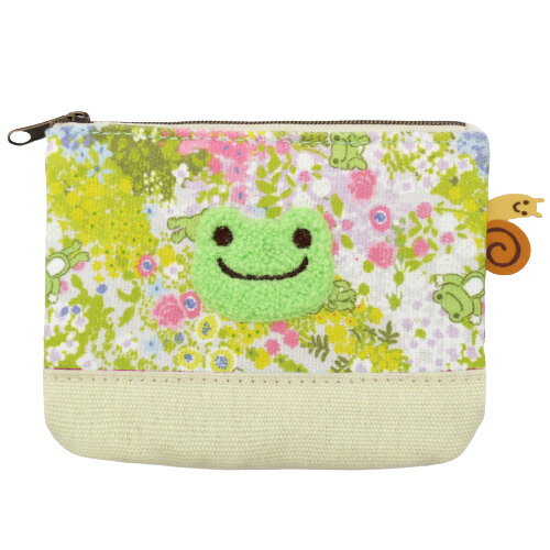 【送料無料】 かえるのピクルス pickles the frog ティッシュポーチパステルガーデン カエルのピクルス ポーチ ケース 小物入れ メイク 化粧 コ...