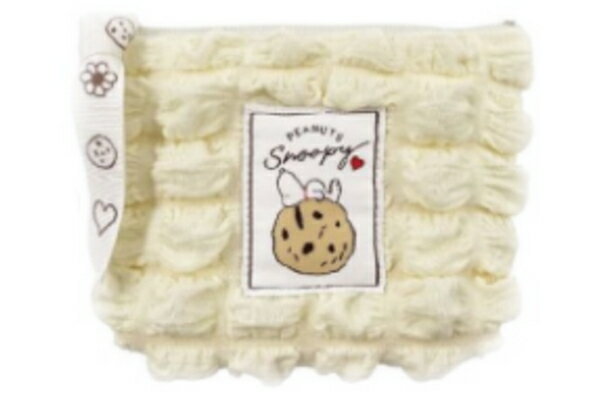 スヌーピー SNOOPY ティッシュポーチホワイト 白 ポコポコ ピーナッツ ウッドストック すぬーぴー ポーチ ケース 小物入れ 収納 メイク 化粧 コスメ ...