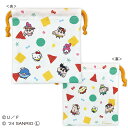 【送料無料】 クレヨンしんちゃん×サンリオキャラクターズ 巾着しんちゃんとサンリオキャラ コラボ ポーチ ケース 小物入れ 袋 収納 雑貨 グッズ かわいい