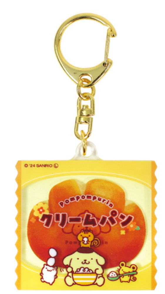 【送料無料】 サンリオキャラクターズ レトロパンシリーズ レイヤーアクリルキーホルダーポムポムプリン キーホルダー キーリング チャーム 鍵 雑貨 グッズ かわいい